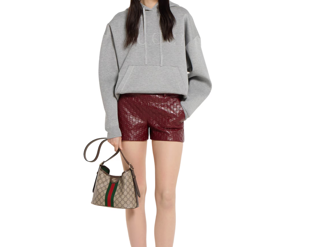  Túi Nữ Gucci Ophidia Small Shoulder Bag 'Beige' 