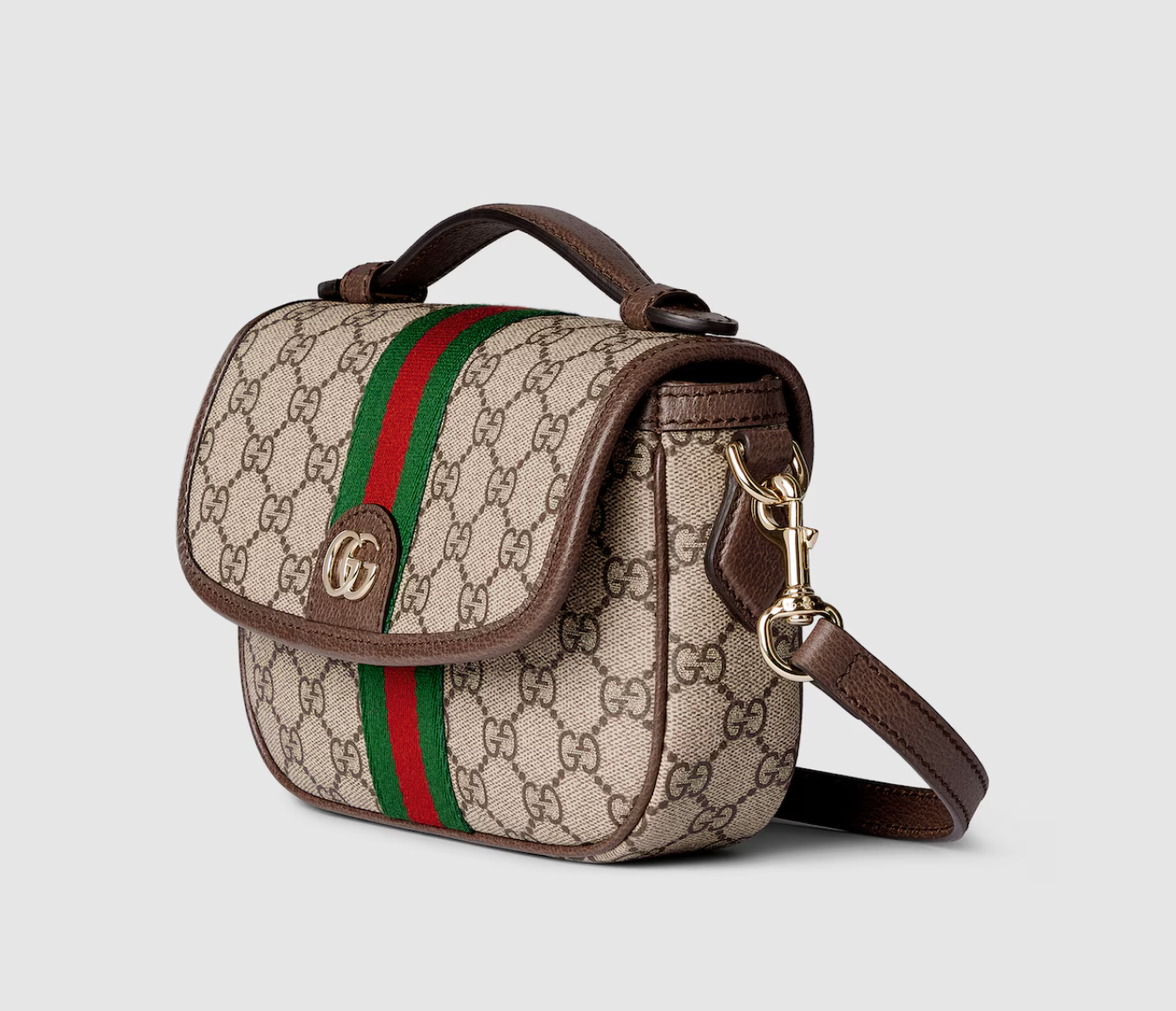  Túi Nữ Gucci Ophidia Small Top Handle Bag 'Beige' 