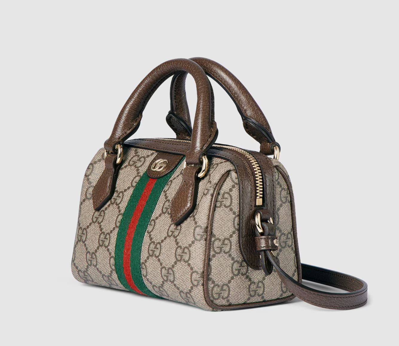  Túi Nữ Gucci Ophidia Mini Boston Bag 'Beige' 