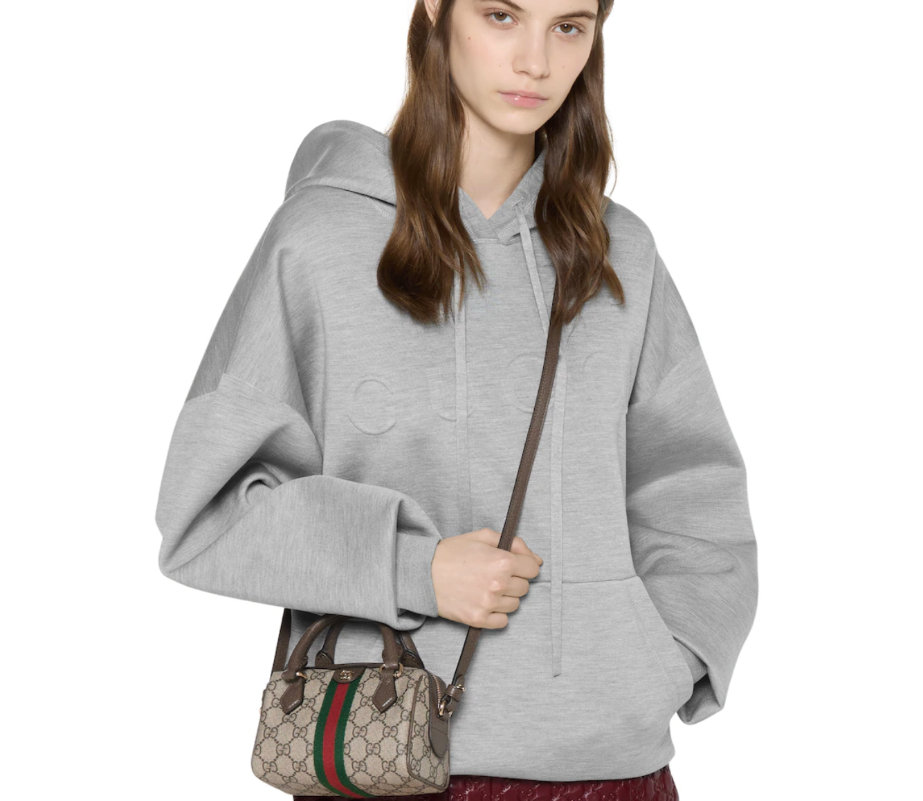  Túi Nữ Gucci Ophidia Mini Boston Bag 'Beige' 