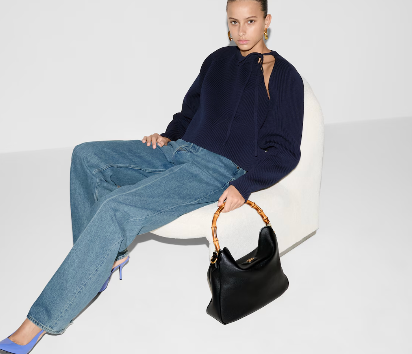  Túi Nữ Gucci Diana Large Shoulder Bag 'Black' 