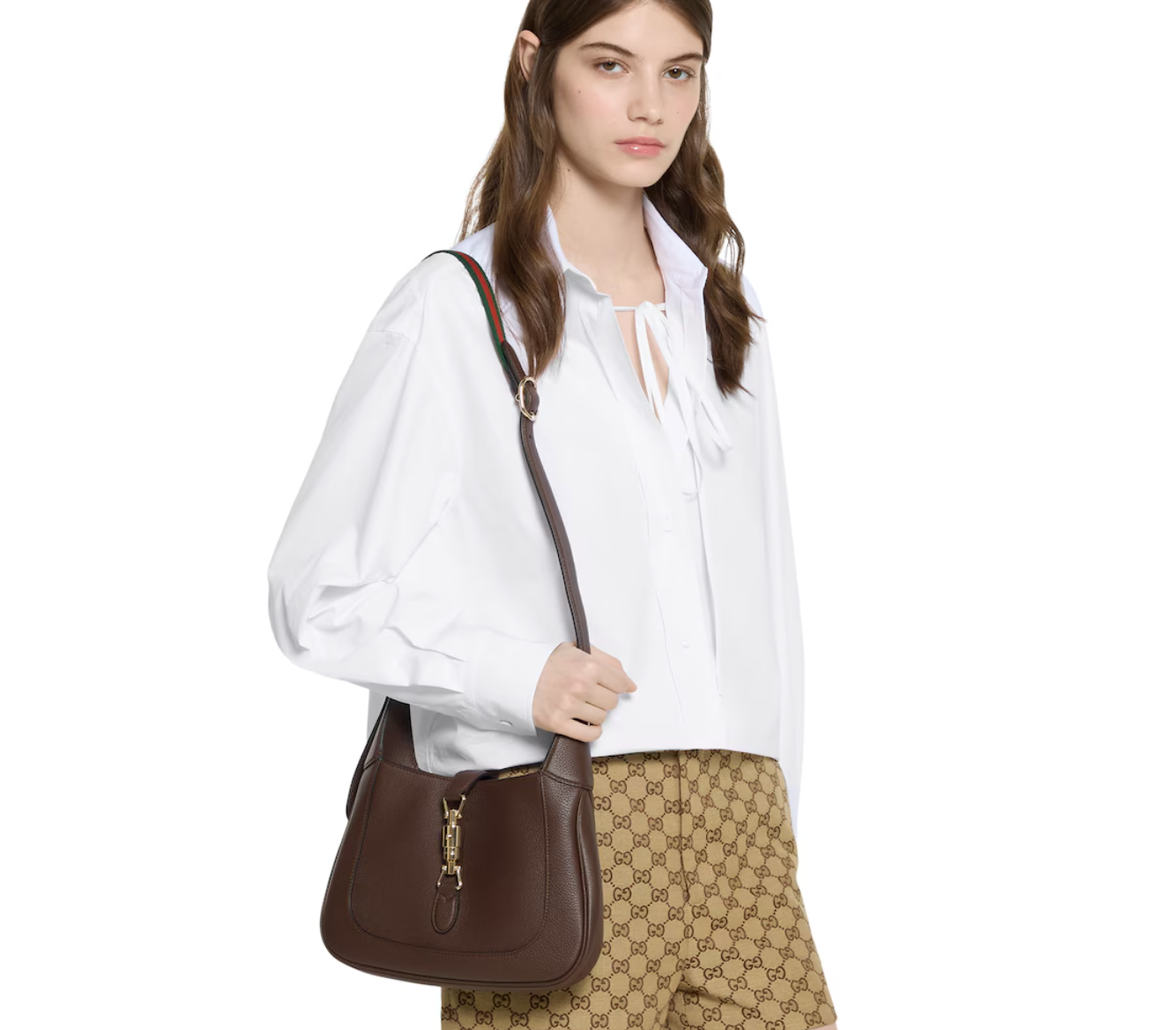  Túi Nữ Gucci Jackie 1961 Medium Bag 'Brown' 