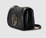  Túi Nữ Gucci Blondie Medium Shoulder Bag 'Black' 