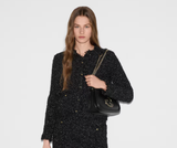 Túi Nữ Gucci Blondie Medium Shoulder Bag 'Black' 