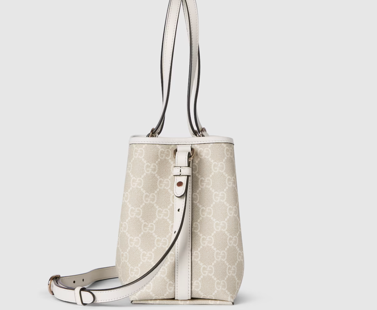  Túi Nữ Gucci Emblem Medium Tote Bag 'Beige' 