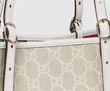  Túi Nữ Gucci Emblem Medium Tote Bag 'Beige' 