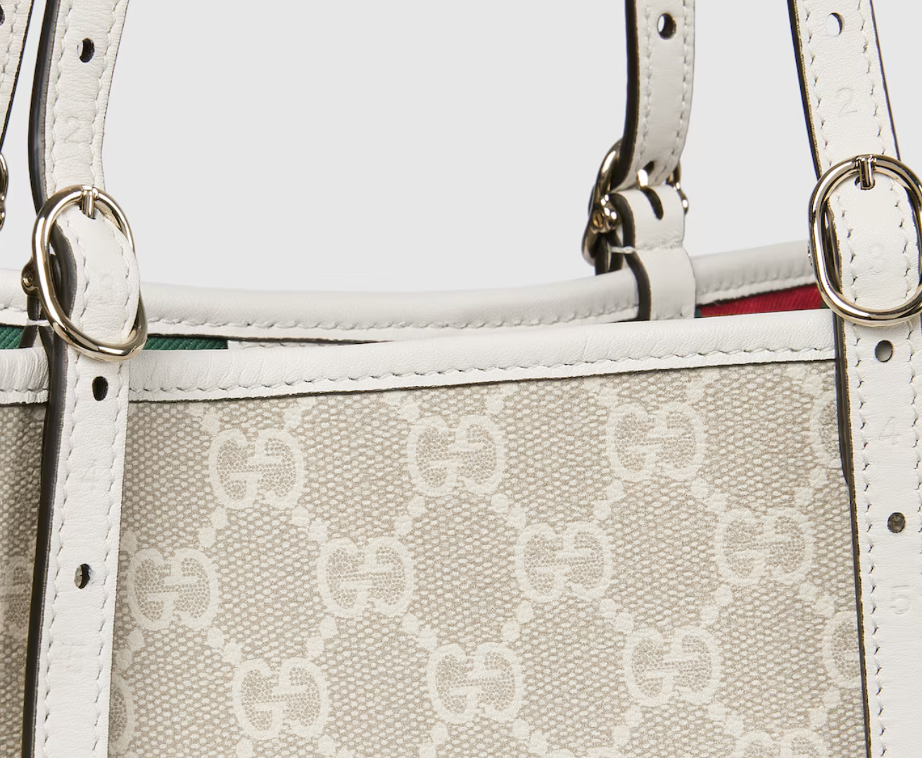  Túi Nữ Gucci Emblem Medium Tote Bag 'Beige' 