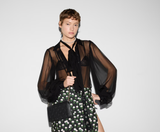  Ví Nữ Gucci Emblem Wallet On Chain 'Black' 