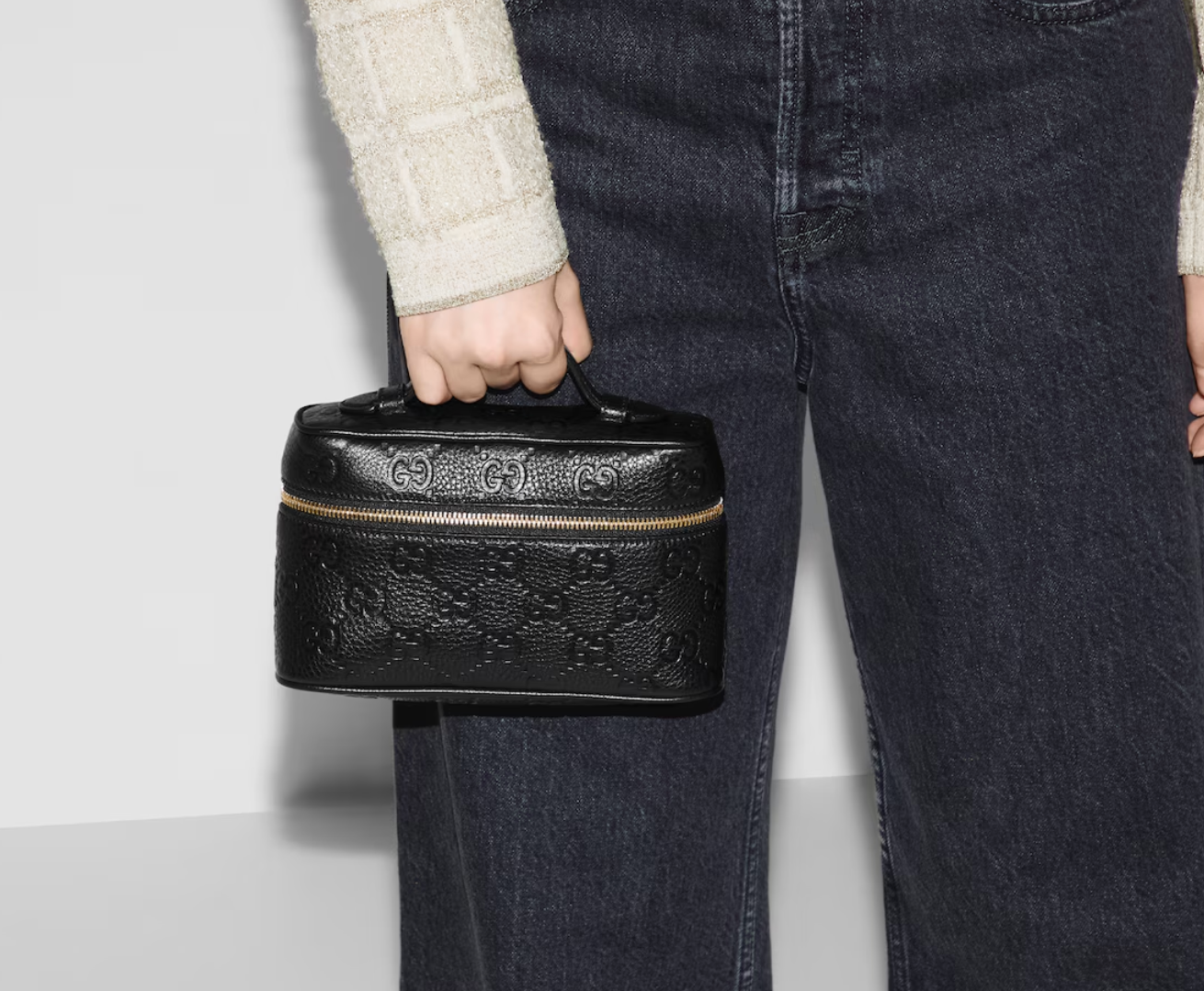  Túi Nữ Gucci GG Emblem Small Bag 'Black' 