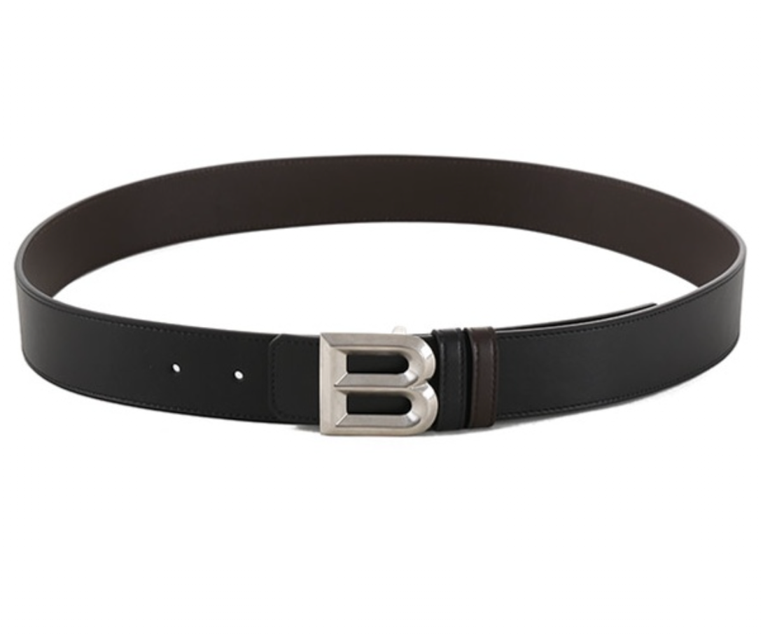  Thắt Lưng Nam Bally B Bold 35mm Reversible Belt 'Black' 