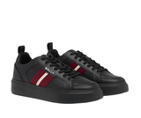  Giày Nam Bally Striped Lace-up Sneakers 'Black' 