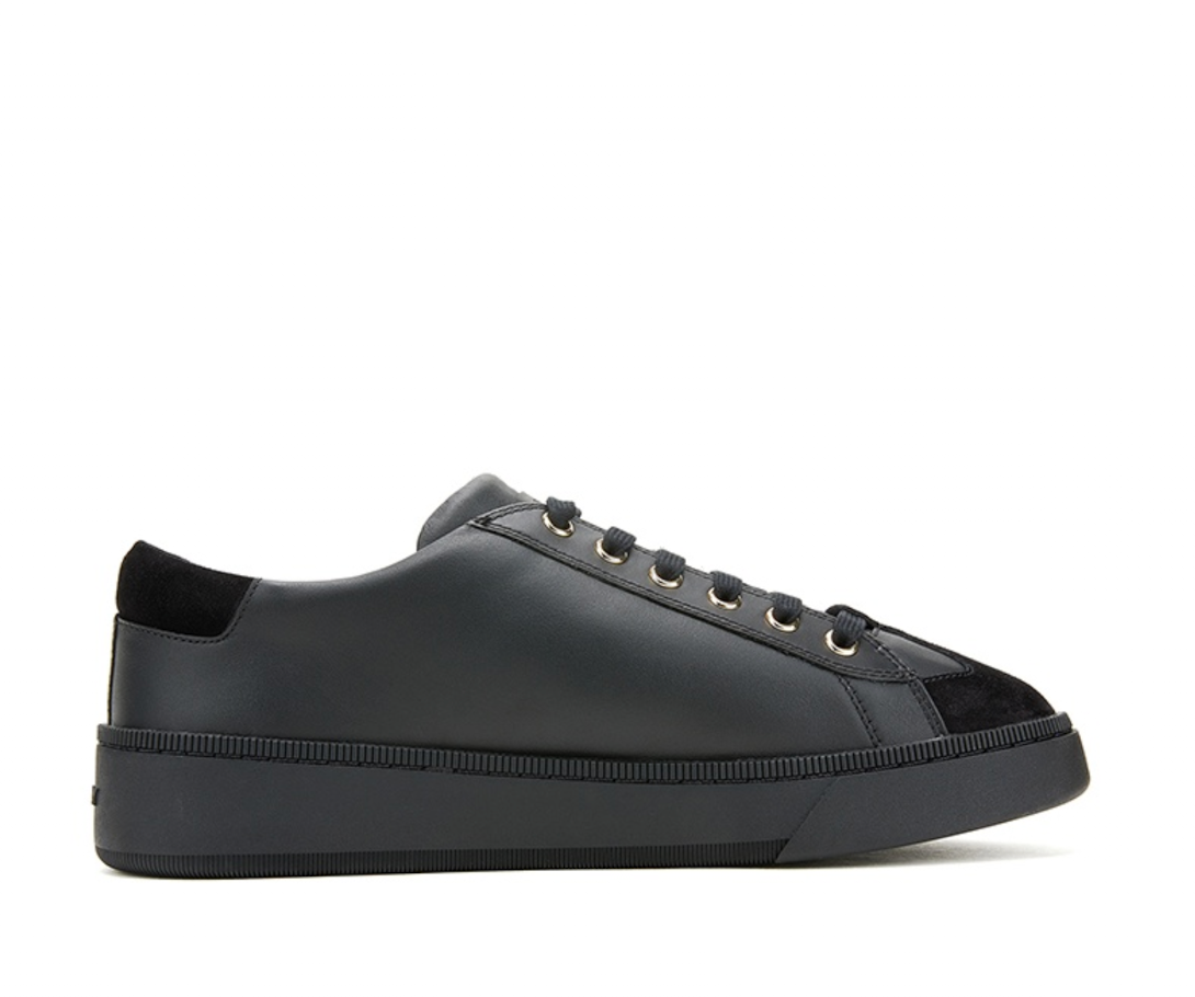  Giày Nam Bally Leather Sneakers 'Black' 