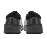  Giày Nam Bally Leather Sneakers 'Black' 