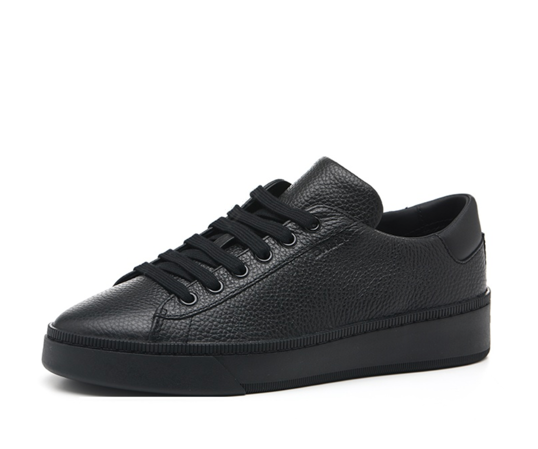  Giày Nam Bally Leather Sneakers 'Black' 