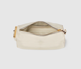  Túi Nữ Gucci Half Horsebit Medium Shoulder Bag 'Ivory' 