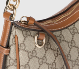  Túi Nữ Gucci GG Emblem Small Shoulder Bag 'Beige' 