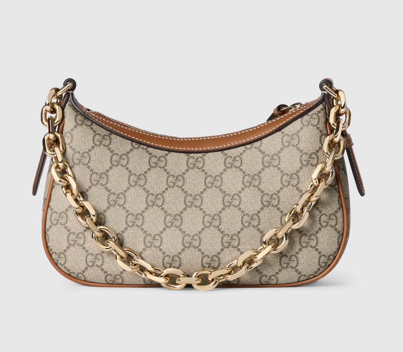 Túi Nữ Gucci GG Emblem Small Shoulder Bag 'Beige' 