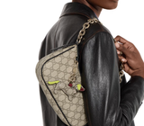  Túi Nữ ‎Gucci GG Emblem Small Shoulder Bag 'Beige' 