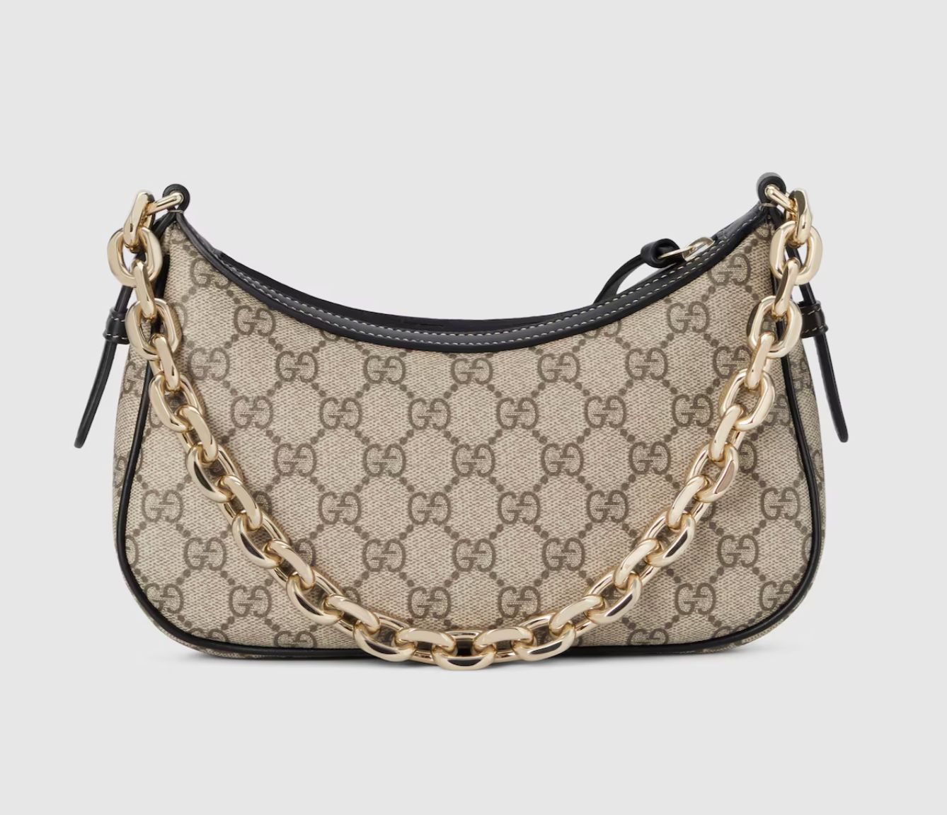  Túi Nữ ‎Gucci GG Emblem Small Shoulder Bag 'Beige' 