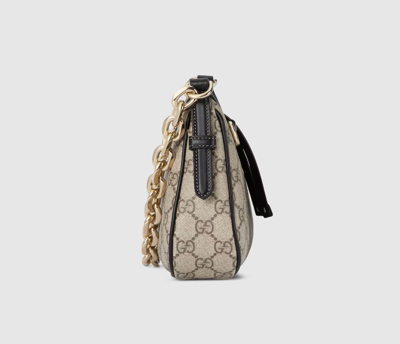  Túi Nữ ‎Gucci GG Emblem Small Shoulder Bag 'Beige' 