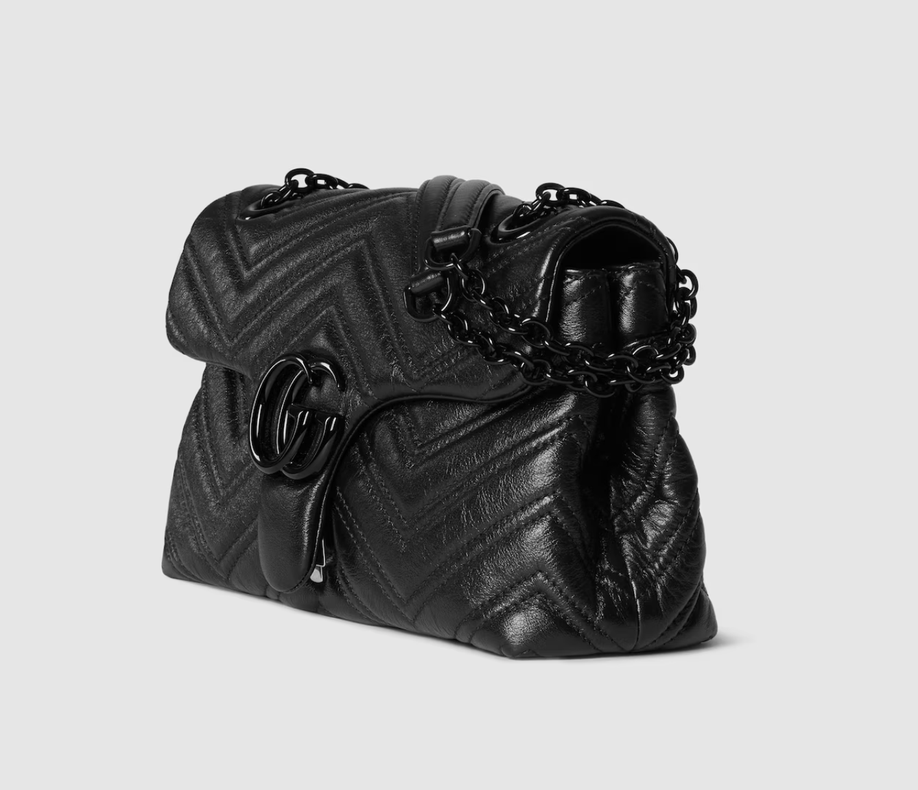  Túi Nữ Gucci GG Marmont Small Shoulder Bag 'Black' 