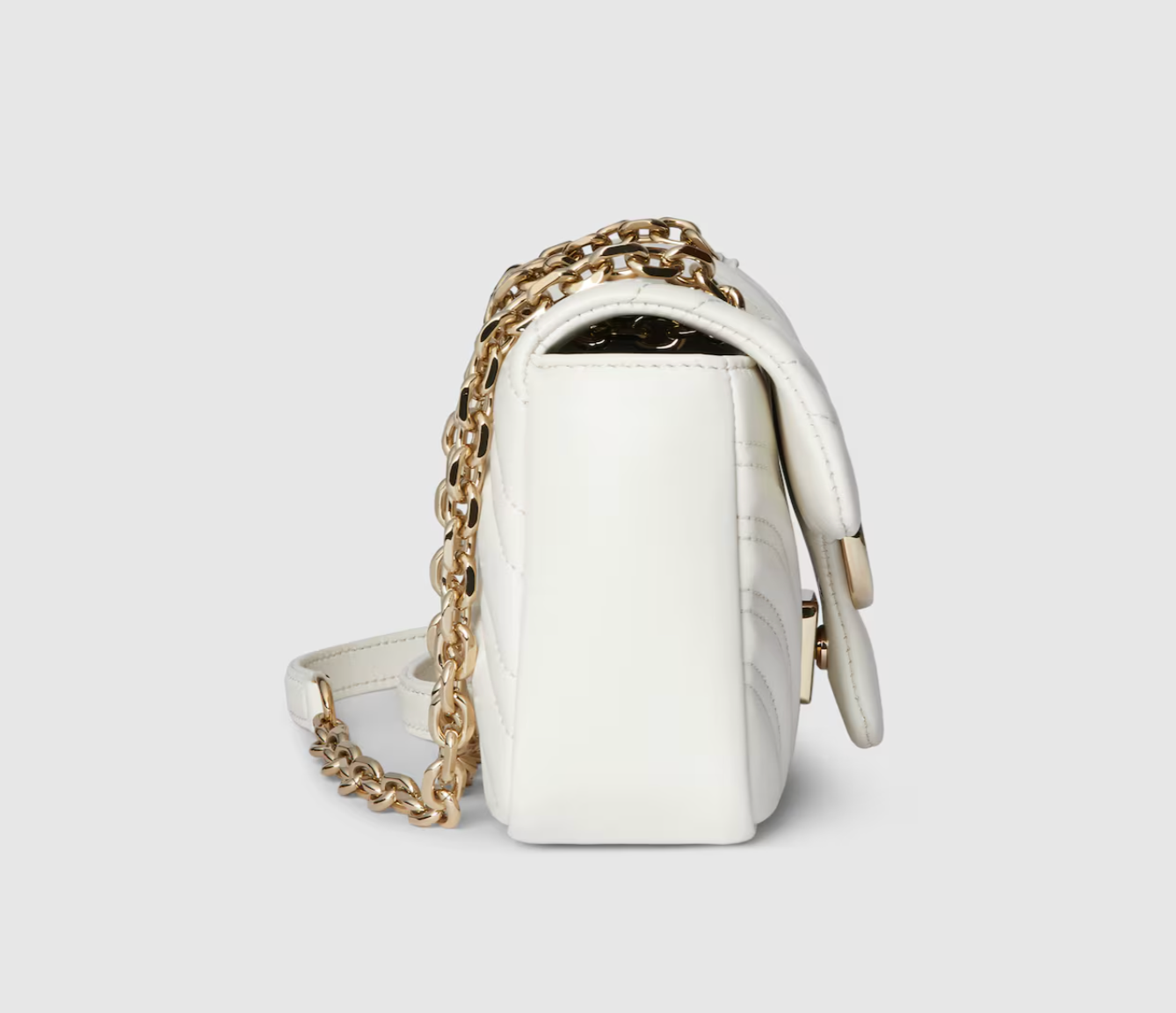  Túi Nữ Gucci GG Marmont Small Shoulder Bag 'White' 