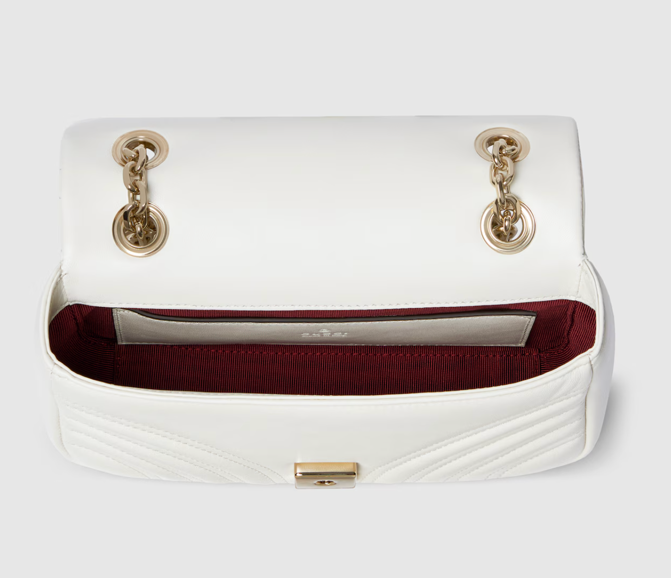  Túi Nữ Gucci GG Marmont Small Shoulder Bag 'White' 