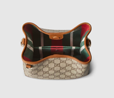  Túi Nữ ‎Gucci GG Emblem Small Bucket Bag 'Beige' 