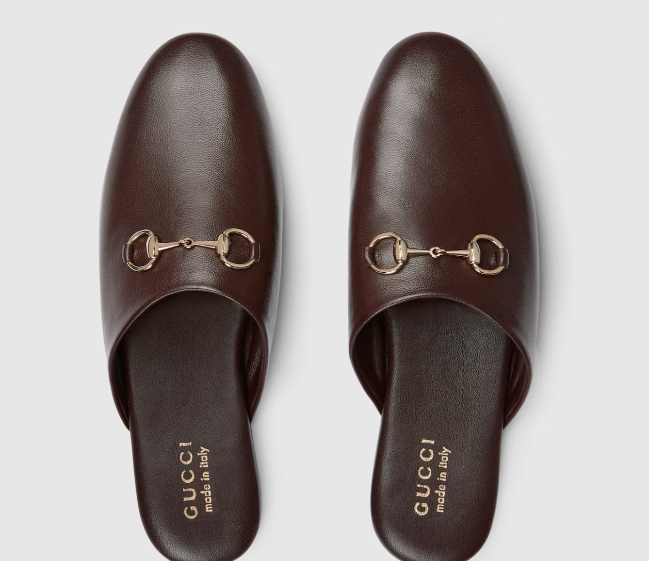  Dép Nữ ‎Gucci Mule With Horsebit 'Dark Brown' 
