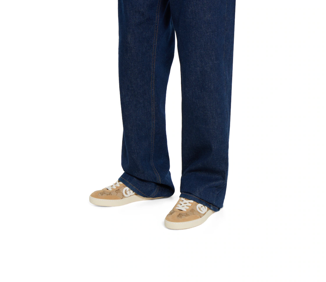  Giày Nữ Gucci G75 Trainers 'Beige' 