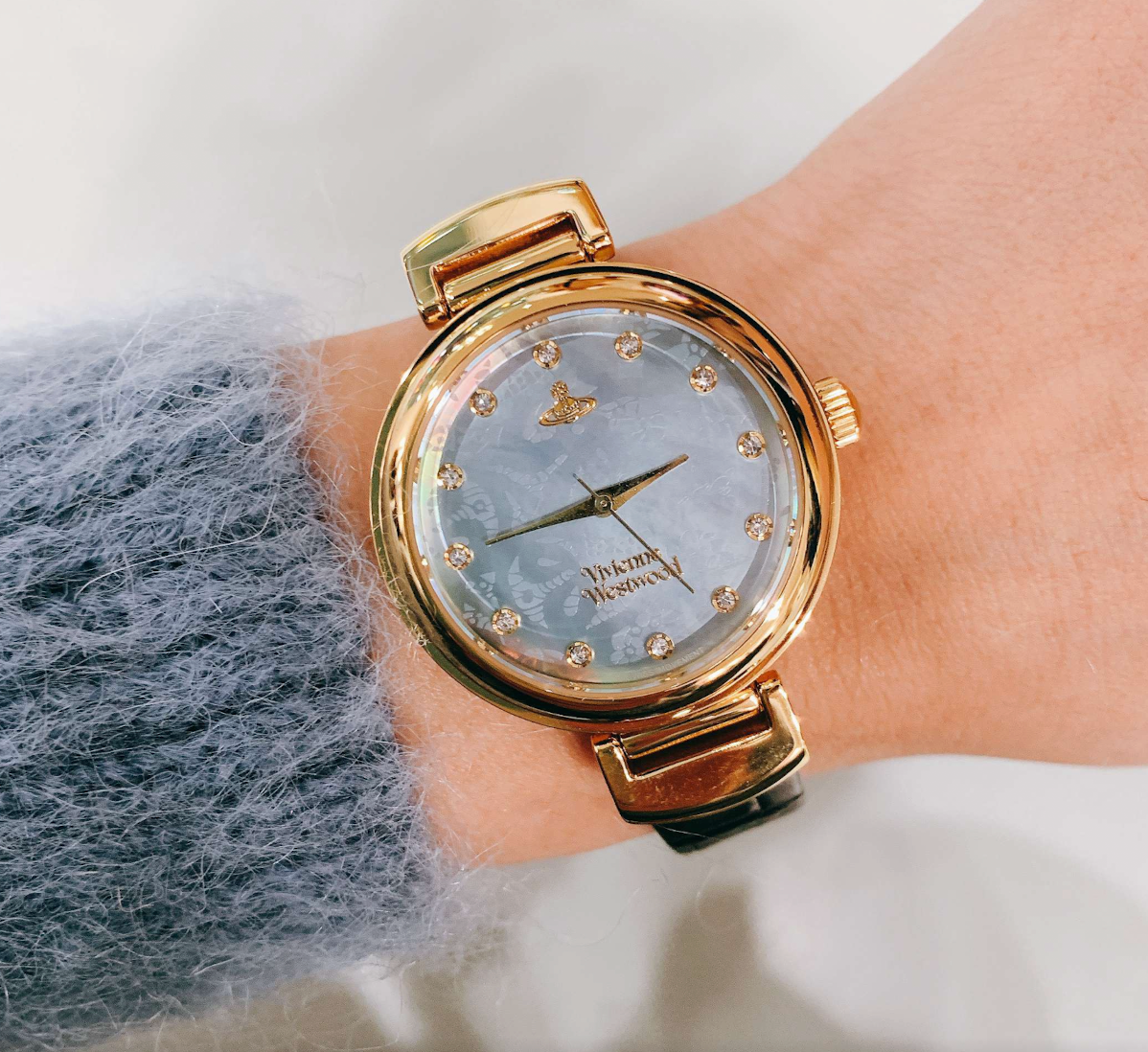  Đồng Hồ Nữ Vivienne Westwood Hampton 'Mother of Pearl' 