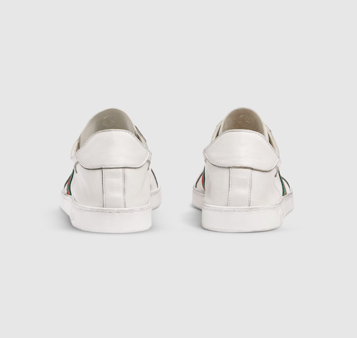  Giày Nam Gucci Stretch Low-top Trainer 'White' 