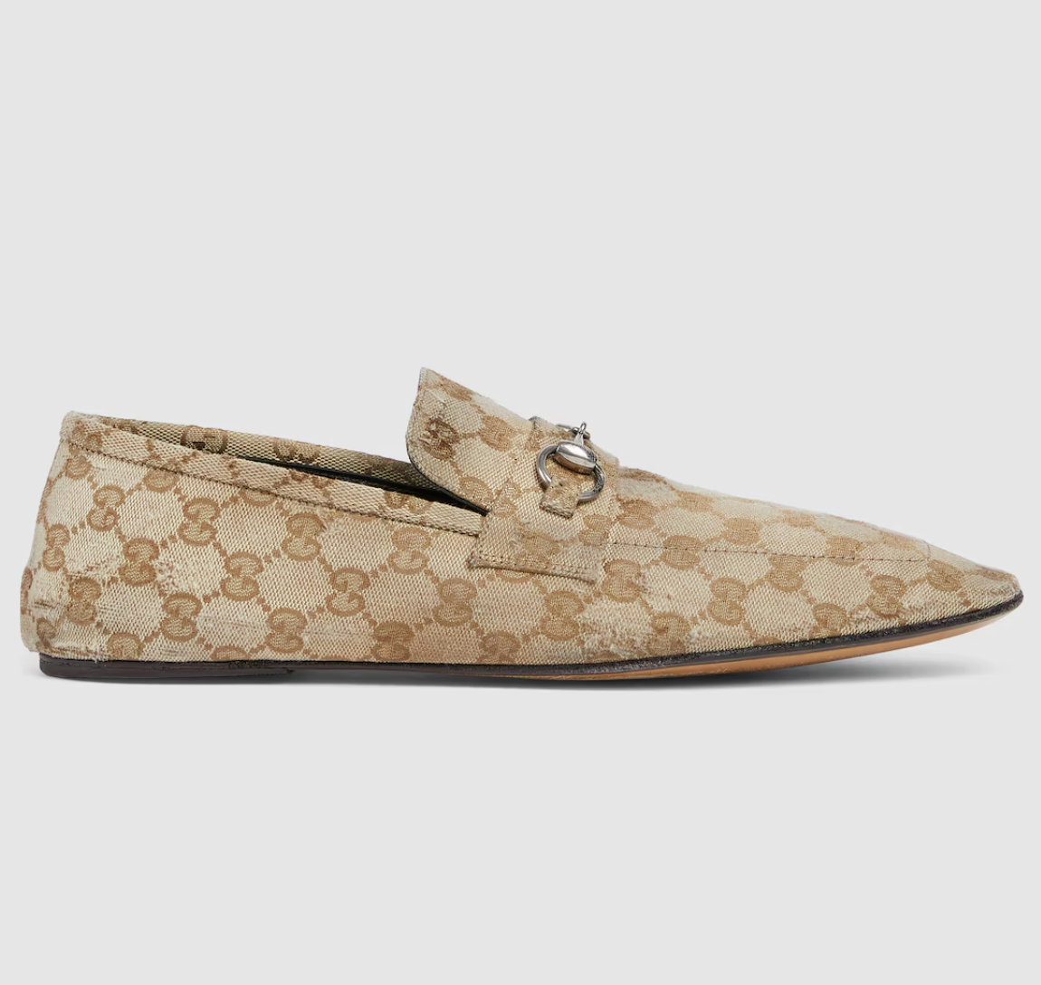  Giày Nam Gucci Worn-out Effect Loafer 'Sand' 