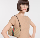  Túi Gucci Lunetta Small Crossbody Bag 'Sand' 