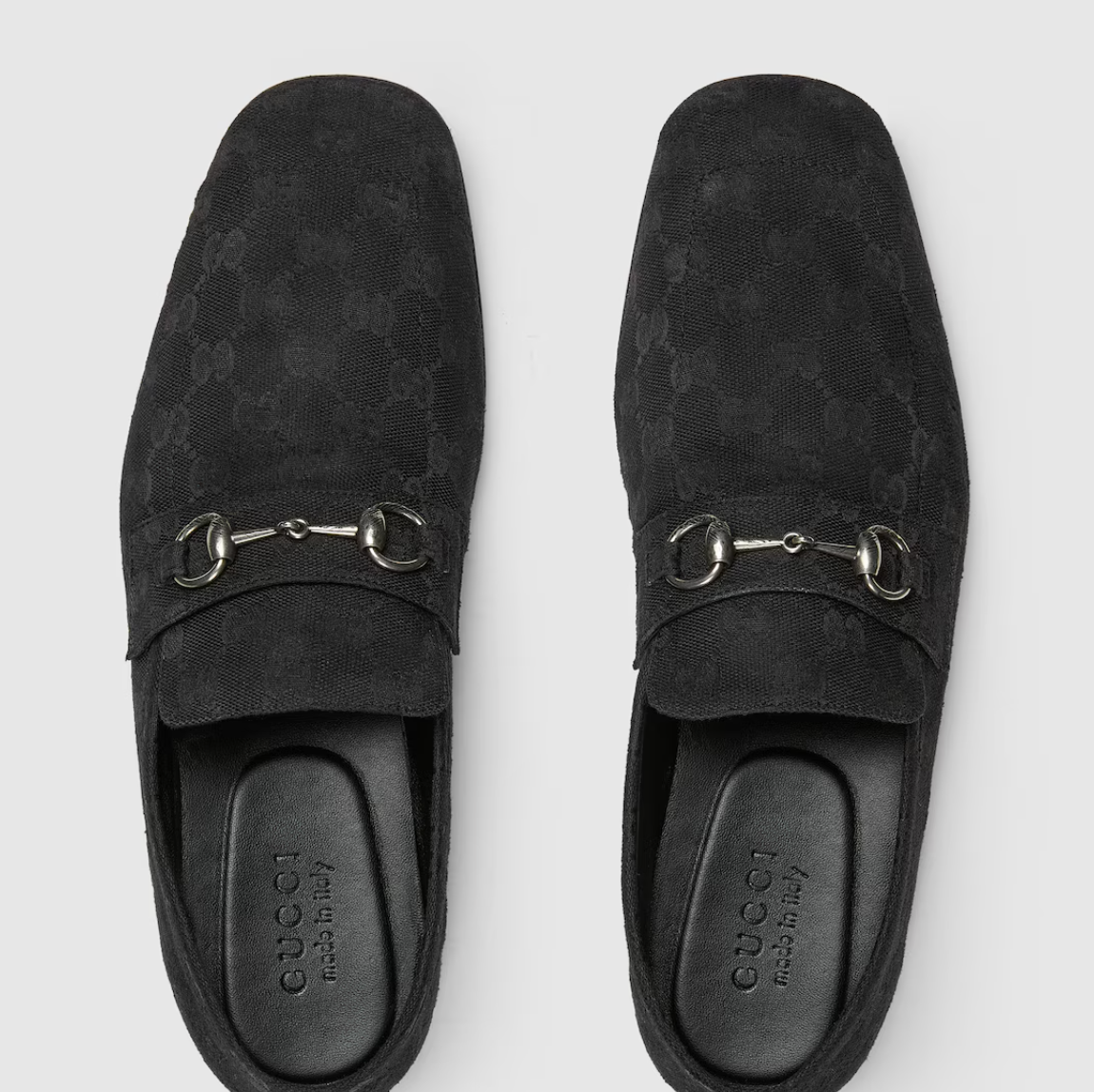  Giày Nam Gucci Worn-out Effect Loafer 'Black' 