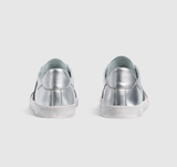  Giày Nữ Gucci Stretch Low-top Trainer 'Silver' 