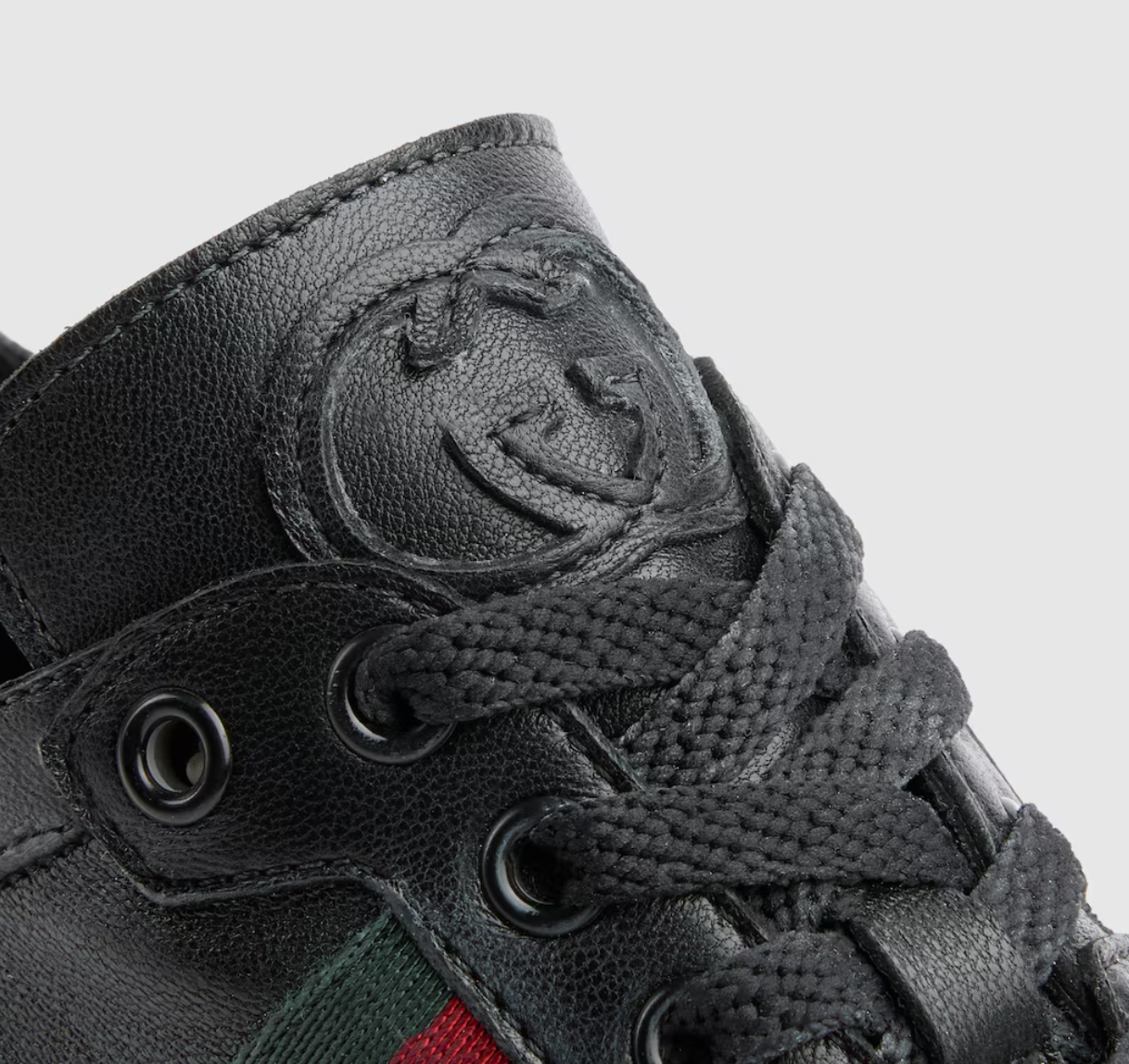  Giày Nữ Gucci Stretch Low-top Trainer 'Black' 