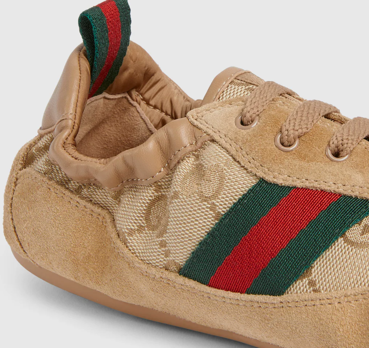  Giày Nữ Gucci Shift Trainers 'Beige' 