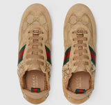  Giày Nữ Gucci Shift Trainers 'Beige' 