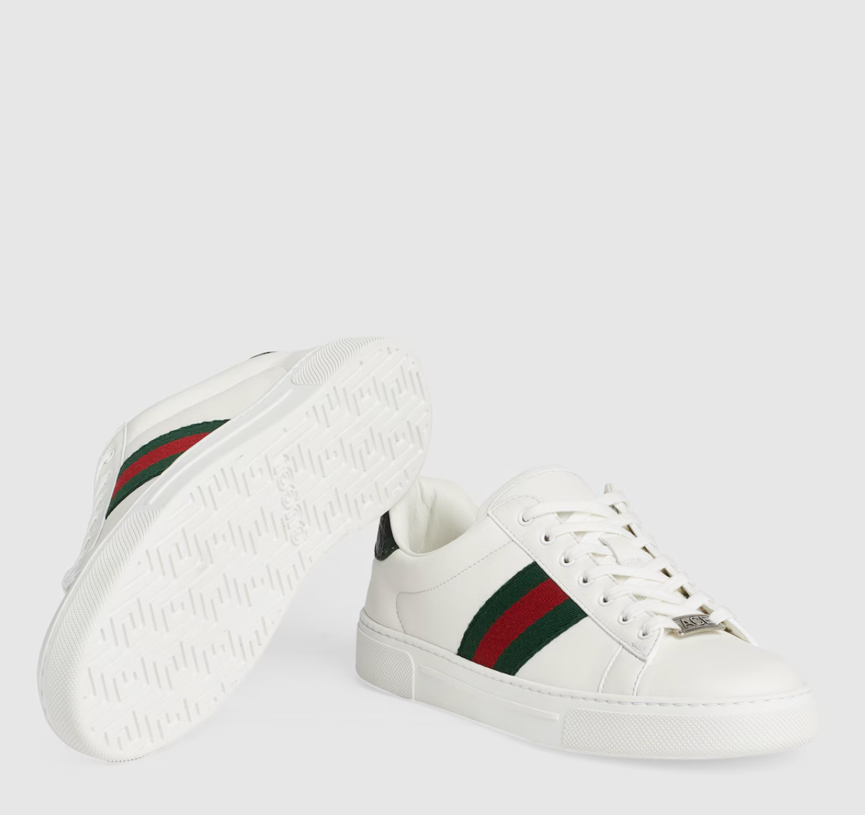  Giày Nữ ‎Gucci Ace Trainer 'White' 