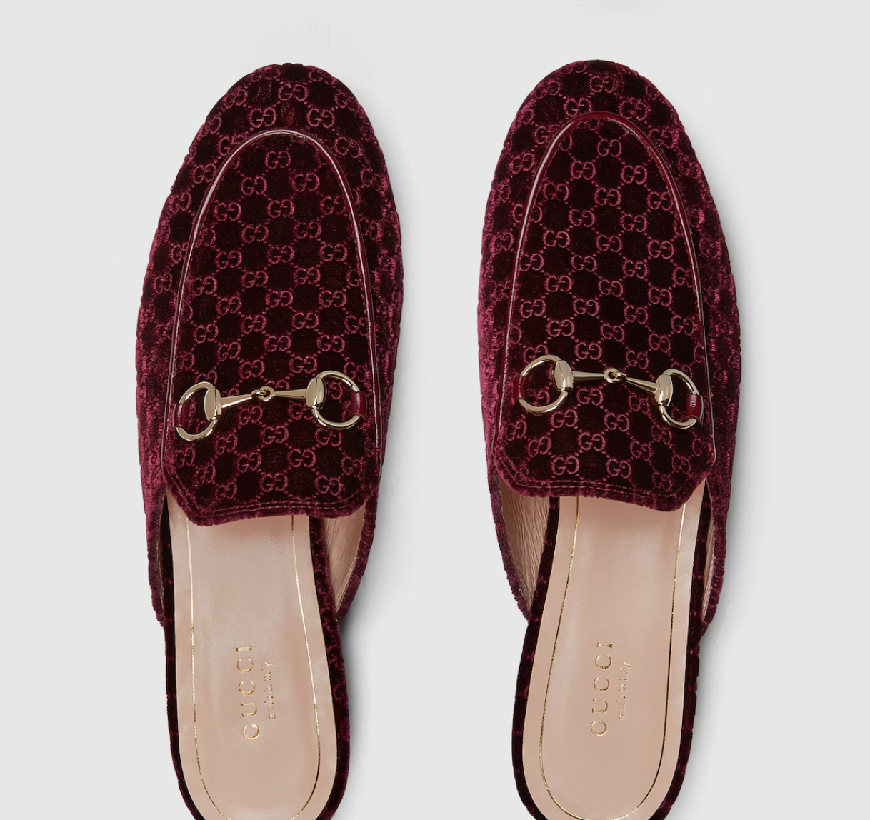  Giày Nữ Gucci Princetown Slipper 'Bordeaux' 