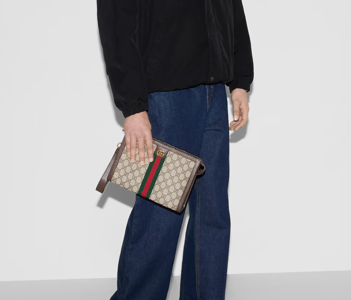  Túi Gucci Medium Ophidia Pouch 'Beige' 