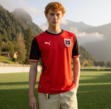  Áo Puma Austria Home Soccer Jersey 