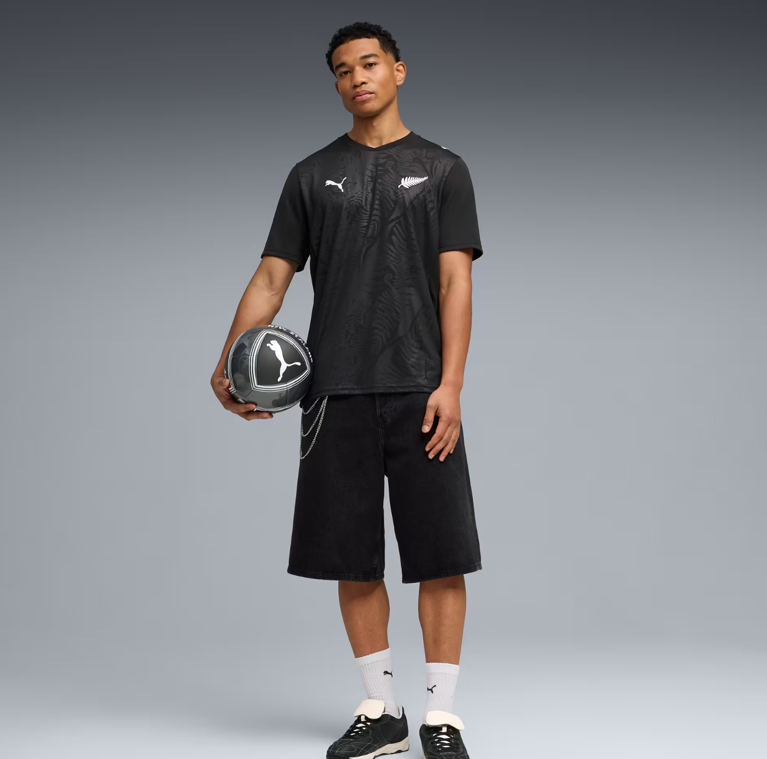  Áo Puma New Zealand 2026 Home Soccer Jersey 