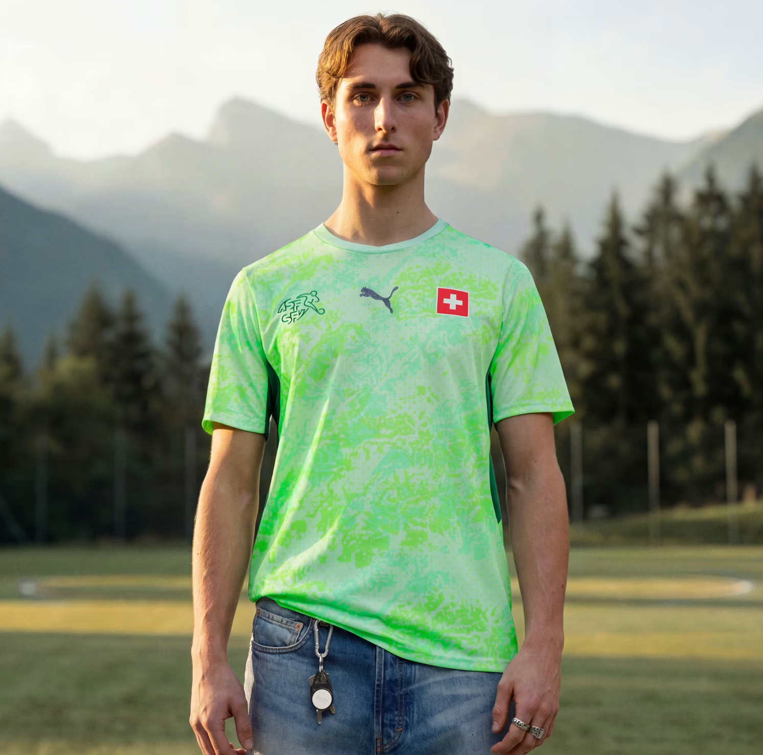  Áo Puma Switzerland 2026 Away Jersey 
