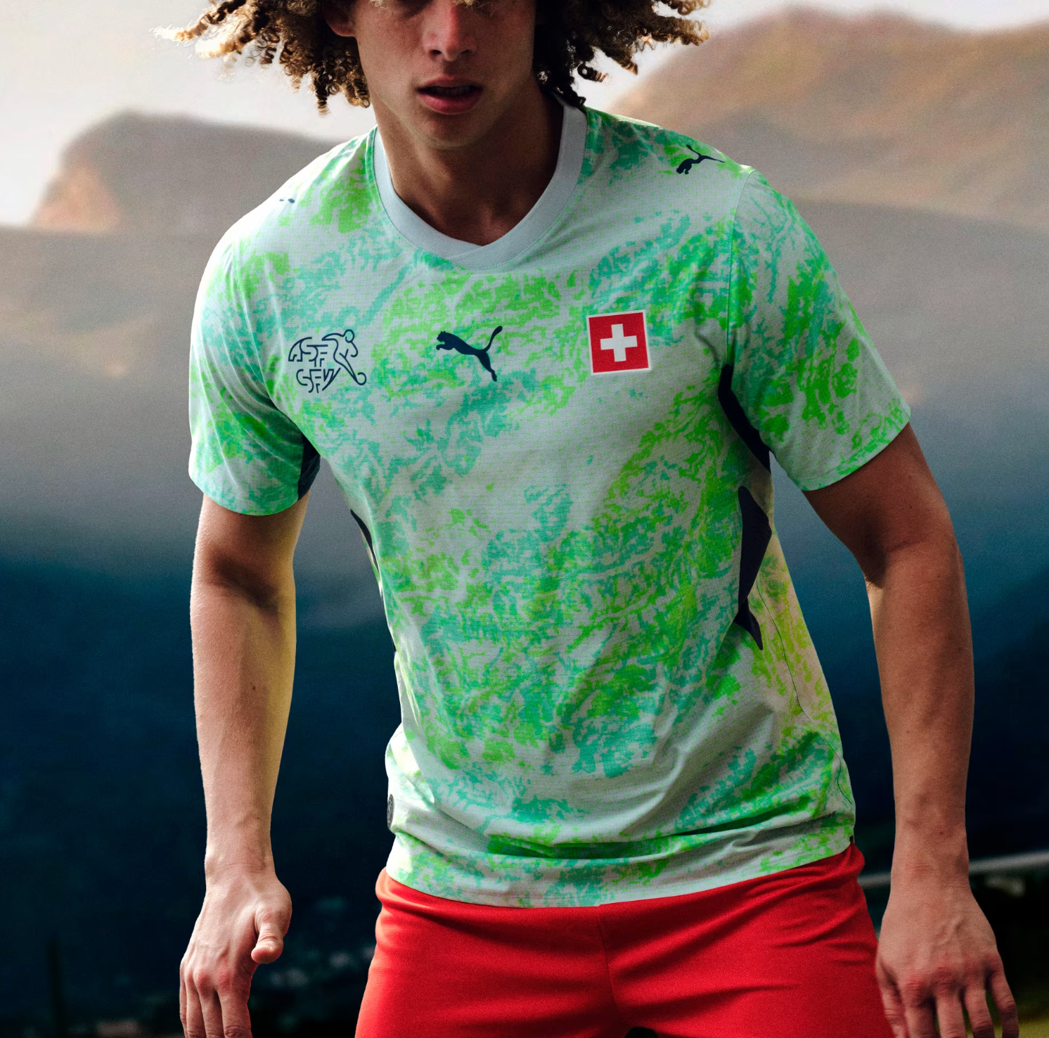  Áo Puma Switzerland 2026 Away Jersey 