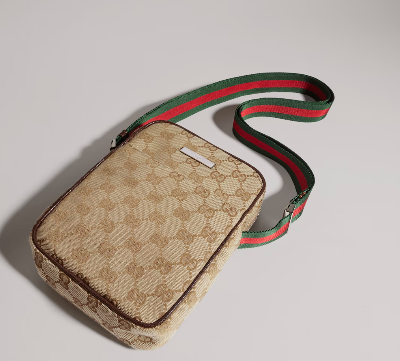  Túi Gucci Tag Small Crossbody Bag 'Sand' 