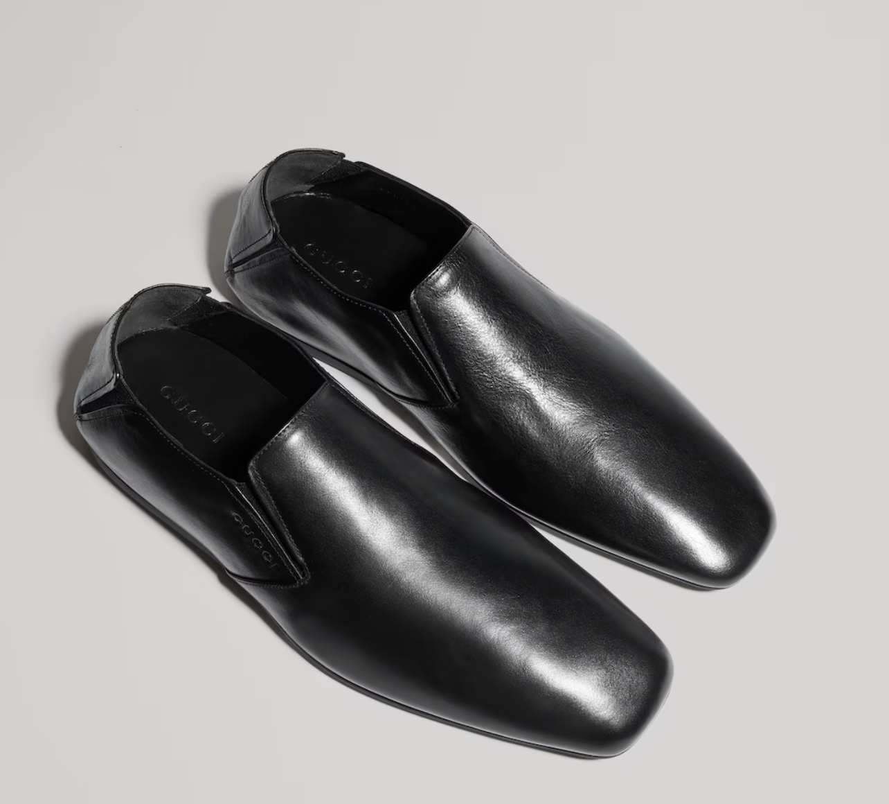  Giày Nam Gucci Cupertino Loafer 'Black' 