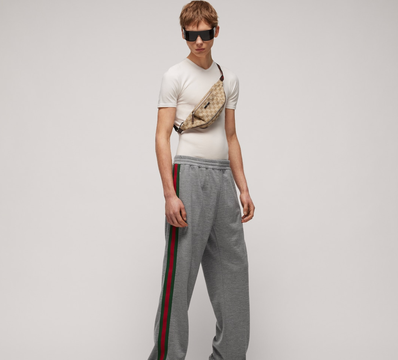  Túi Gucci Tag Small Belt Bag 'Sand' 