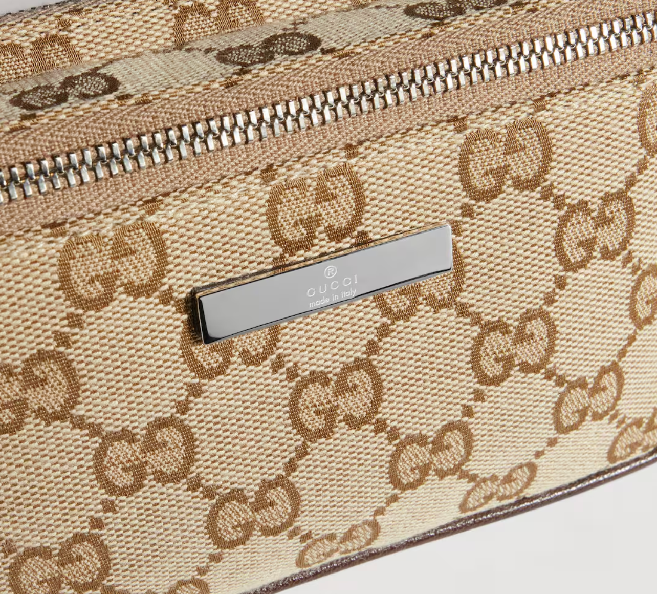  Túi Gucci Tag Small Belt Bag 'Sand' 